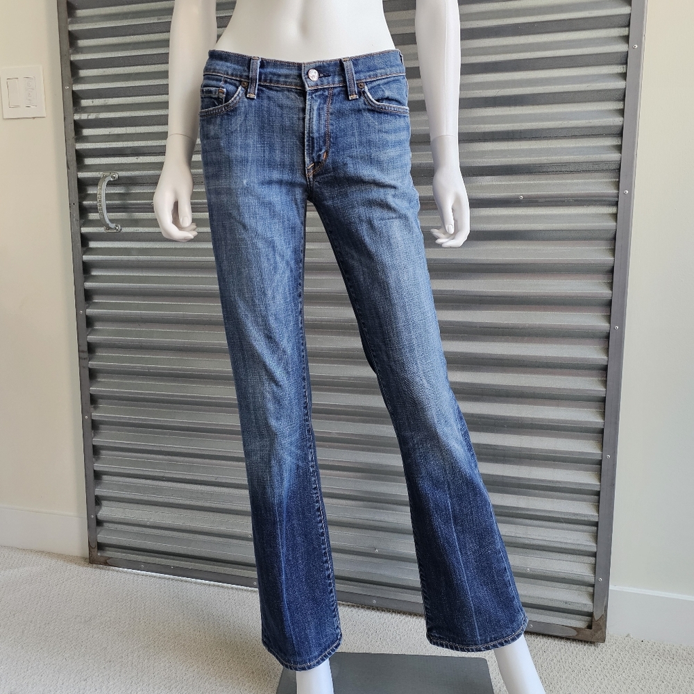 Citizen of Humanity Bootcut jeans, sz 27, mid rise, 30" inseam, amber #263